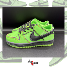 Load image into Gallery viewer, Powerpuff Dunks x Buttercup
