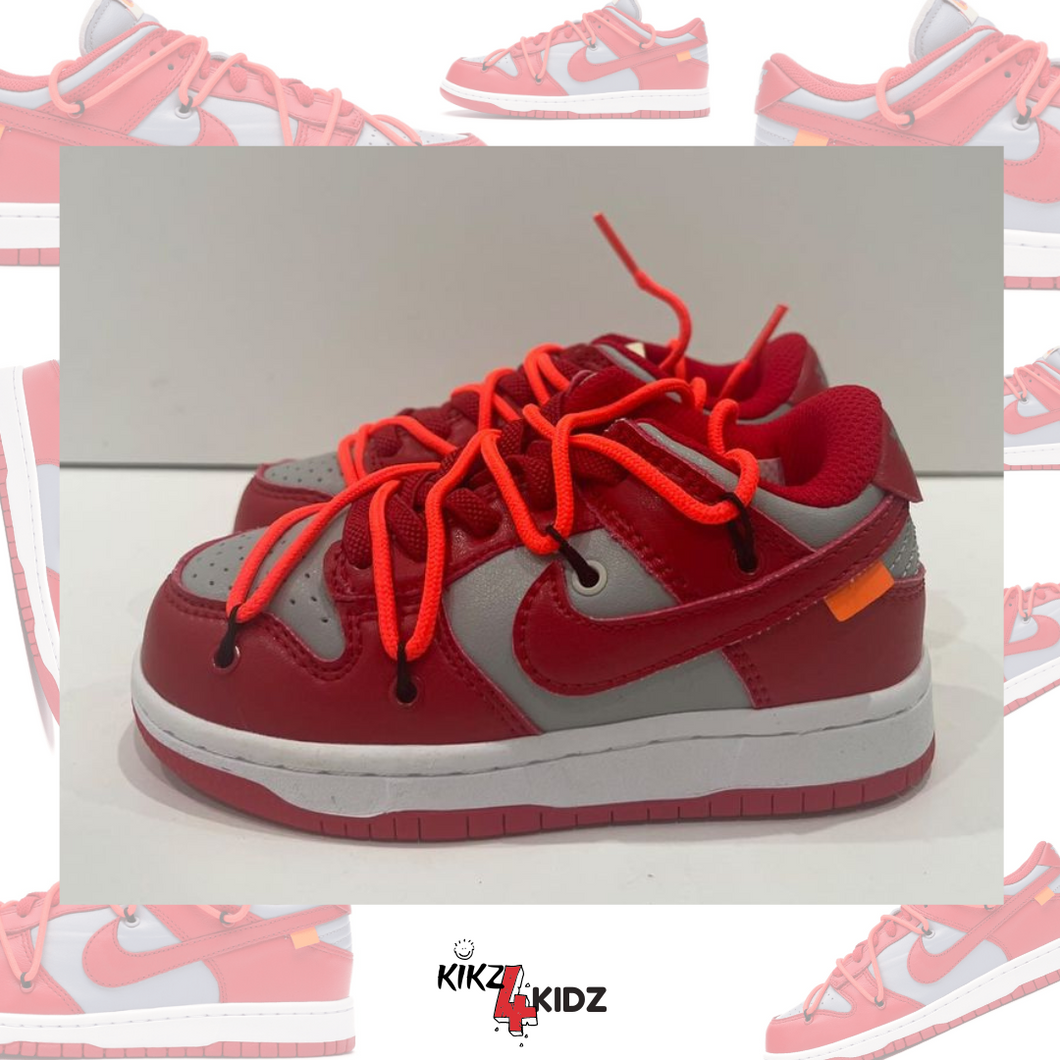 Red Off-White Dunks