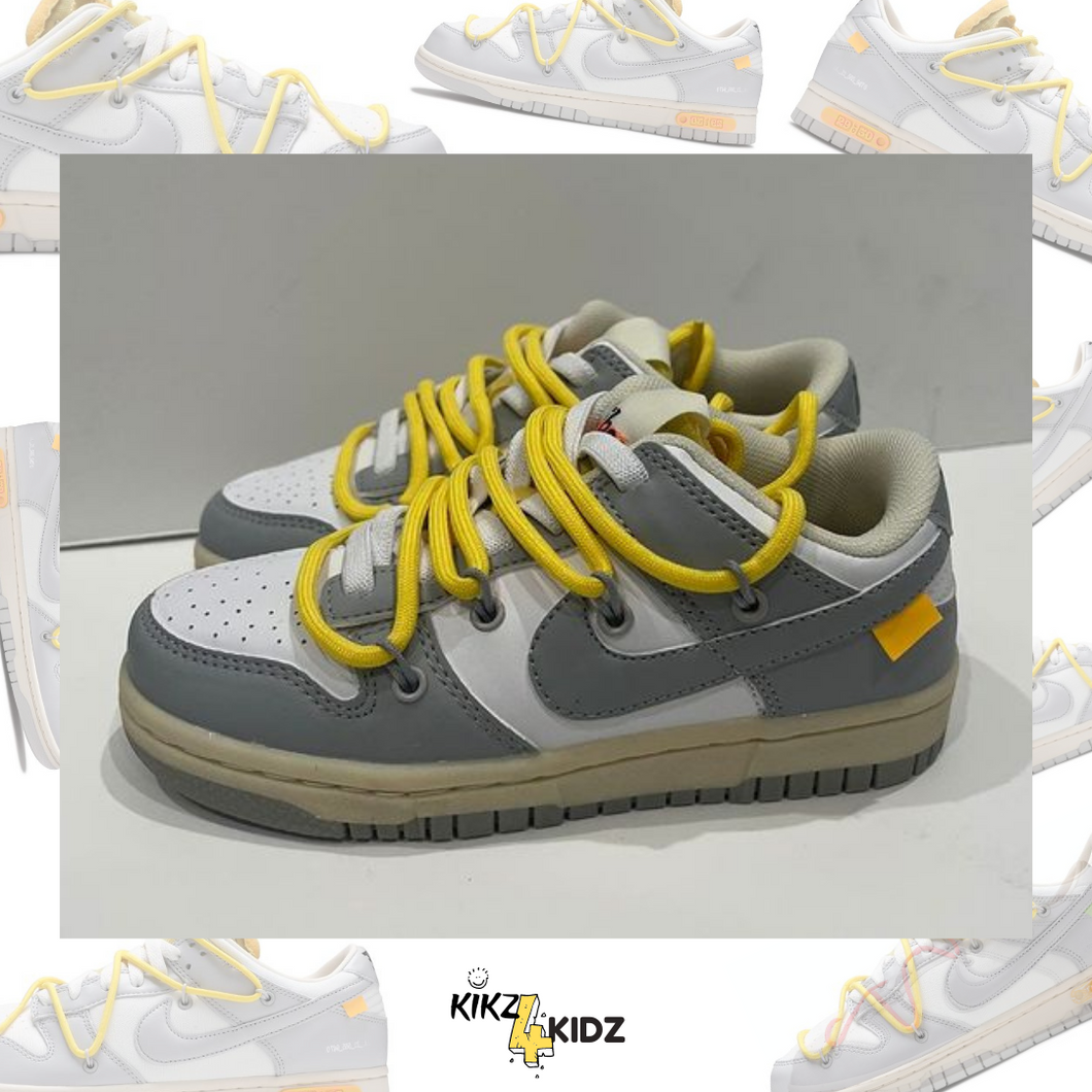 Yellow Laced Dunks